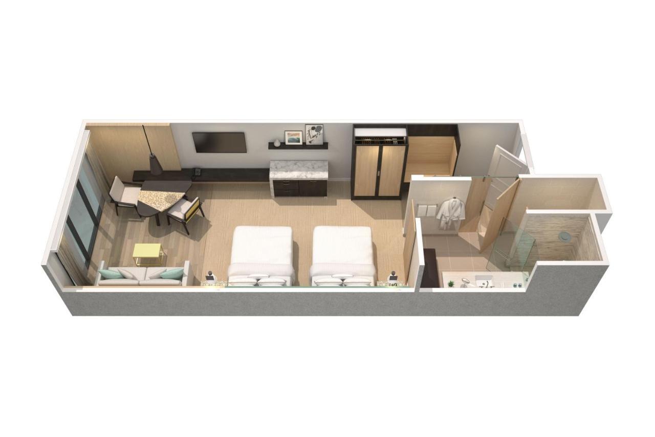 The Westin Perth Hotel Eksteriør billede Standard room layout