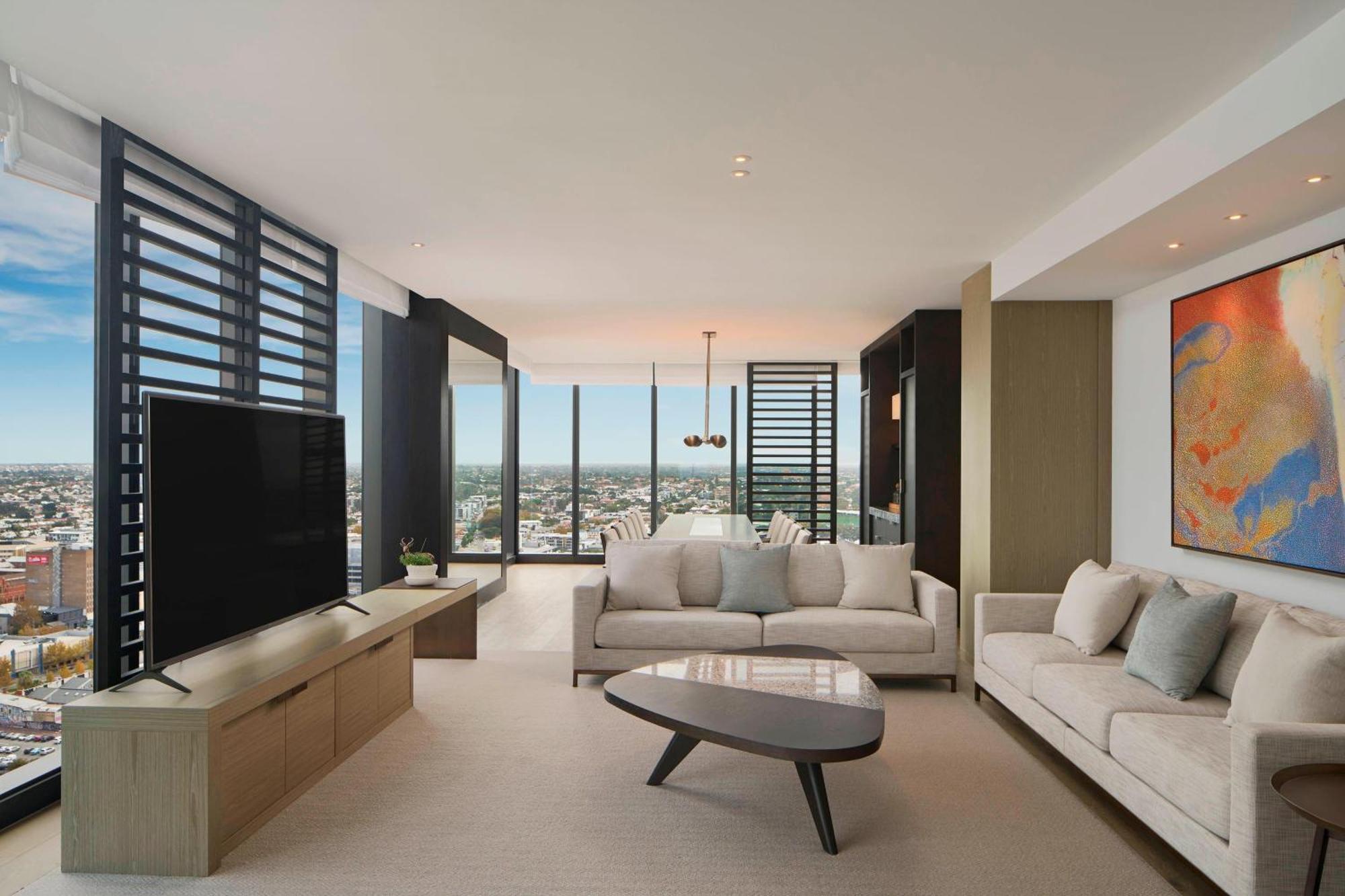 The Westin Perth Hotel Eksteriør billede The living room of a typical apartment